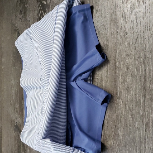 S.C. & CO Blue Pinstriped Golf Skort Sz XXL - Picture 5 of 14